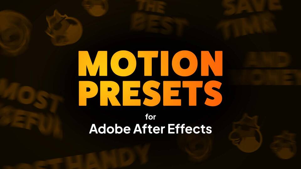 Motion Presets for After Effects